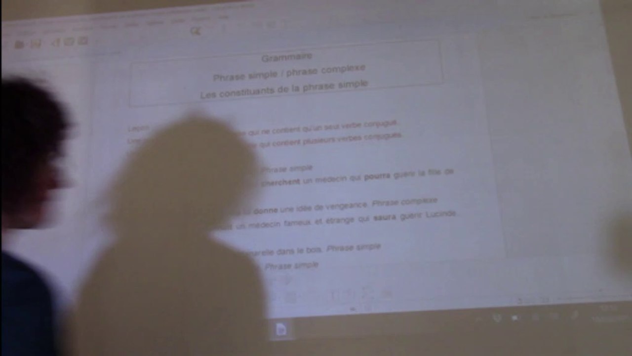 Les constituants de la phrase simple