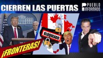 Trump anuncia restricciones en las fronteras con Canadá y México