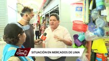 ¿Cuál es la situación de los mercados de Lima debido a la cuarentena?
