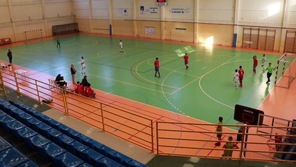 Golazo del infantil. Jugada y definición perfecta de nuestro capitán David Sierra,