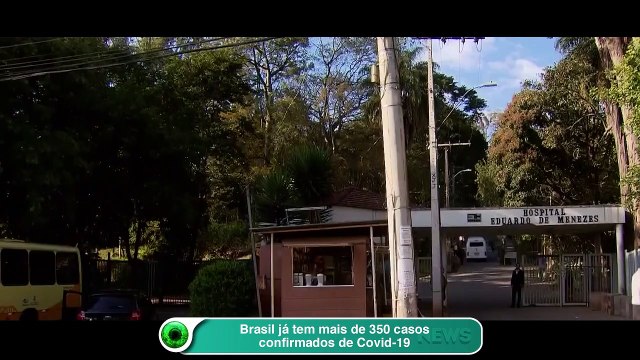 Brasil já tem mais de 350 casos confirmados de Covid-19