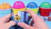 4 Colors Play Doh Ice Cream Cups PJ Masks Chupa Chups Shopkins Cars LOL Yowie Kinder Surprise Eggs Toys For Kids