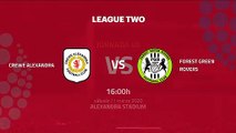 Previa partido entre Crewe Alexandra y Forest Green Rovers Jornada 40 League Two