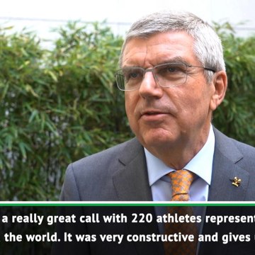 Bach presses on with Olympic plans despite COVID-19 threat