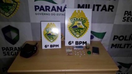 Choque apreende crack no Bairro Santa Cruz