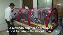 Mexican engineer develops special pod for coronavirus patients