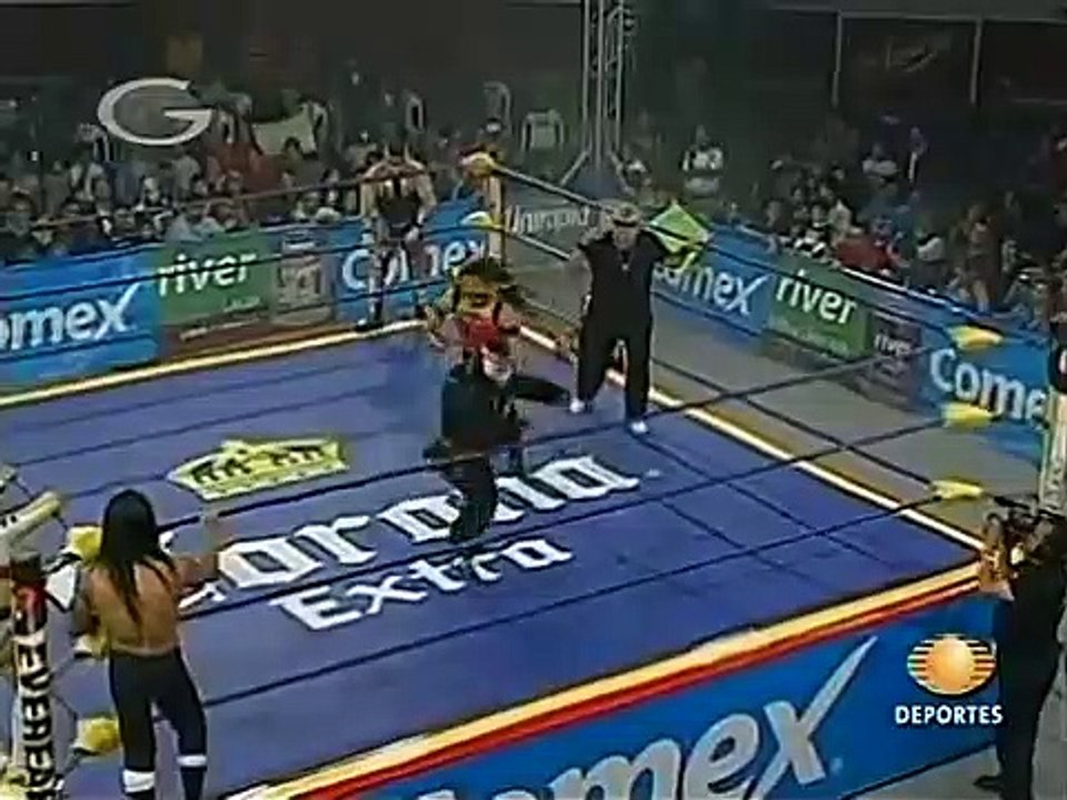 AAA Sin Limite 2009.11.20 Orizaba - Match #01 Los Mini Vipers vs. Mascarita Divina, Mini Charly Manson & Octagoncito
