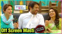 Abhi, Pragya, Tanu Crazy Fun Interview | On Set | Kumkum Bhagya EXCLUSIVE | Throwback