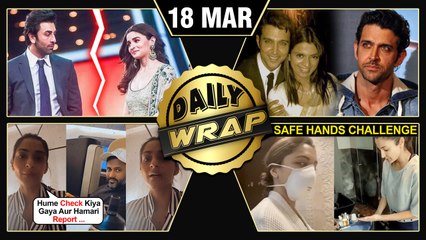 Rangoli INSULTS Hrithik, Deepika-Anushka's Safe Hands Challenge, Ranbir Alia Breakup | Top 10 News
