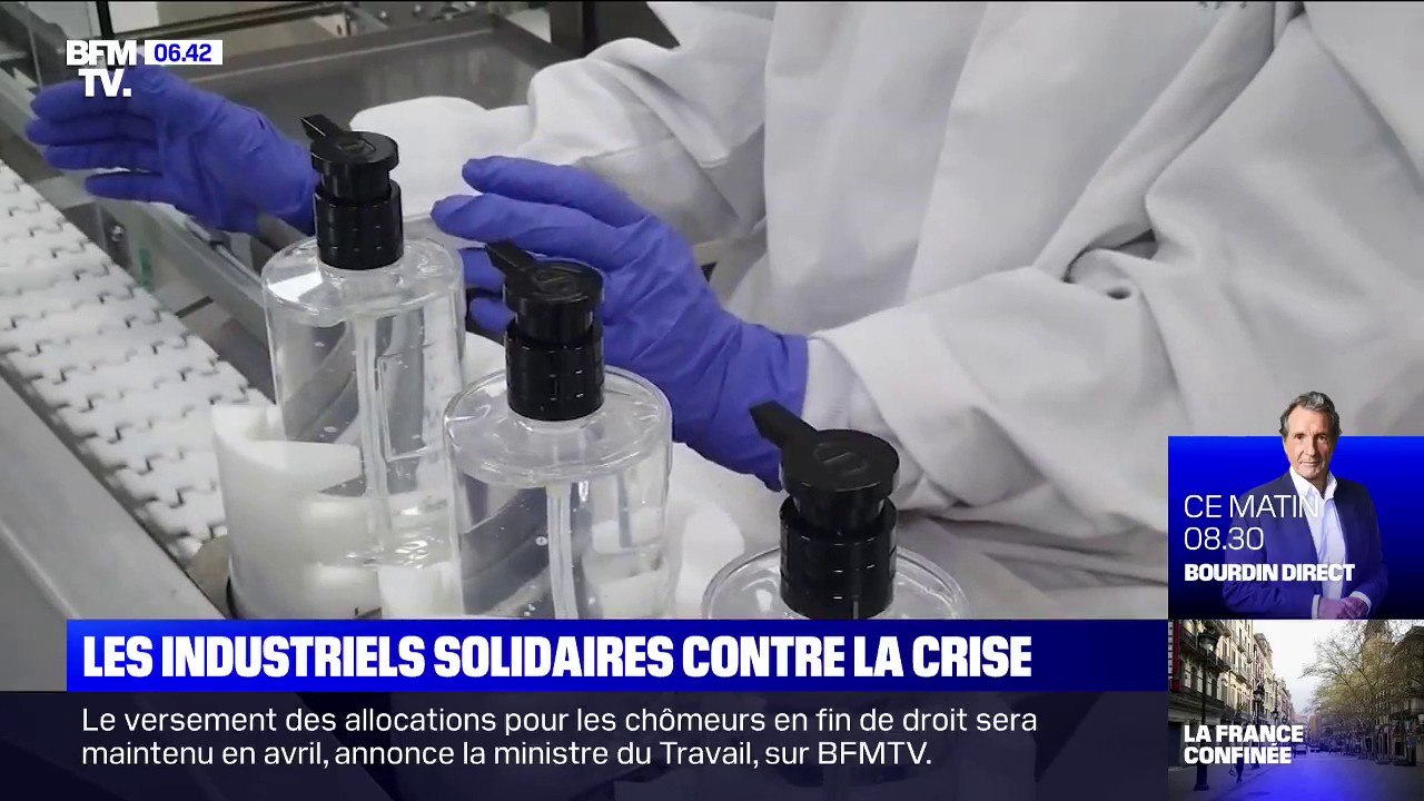 Ces entreprises industrielles se mobilisent contre la crise sanitaire