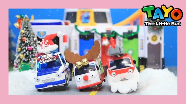 Ep. 13 The brave cars and it's Christmas! l Tayo Toys Story l Tayo the Little Bus l Tayo Toy Play Show