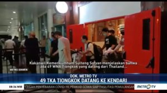 Heboh, 49 TKA Asal Tiongkok Masuk RI
