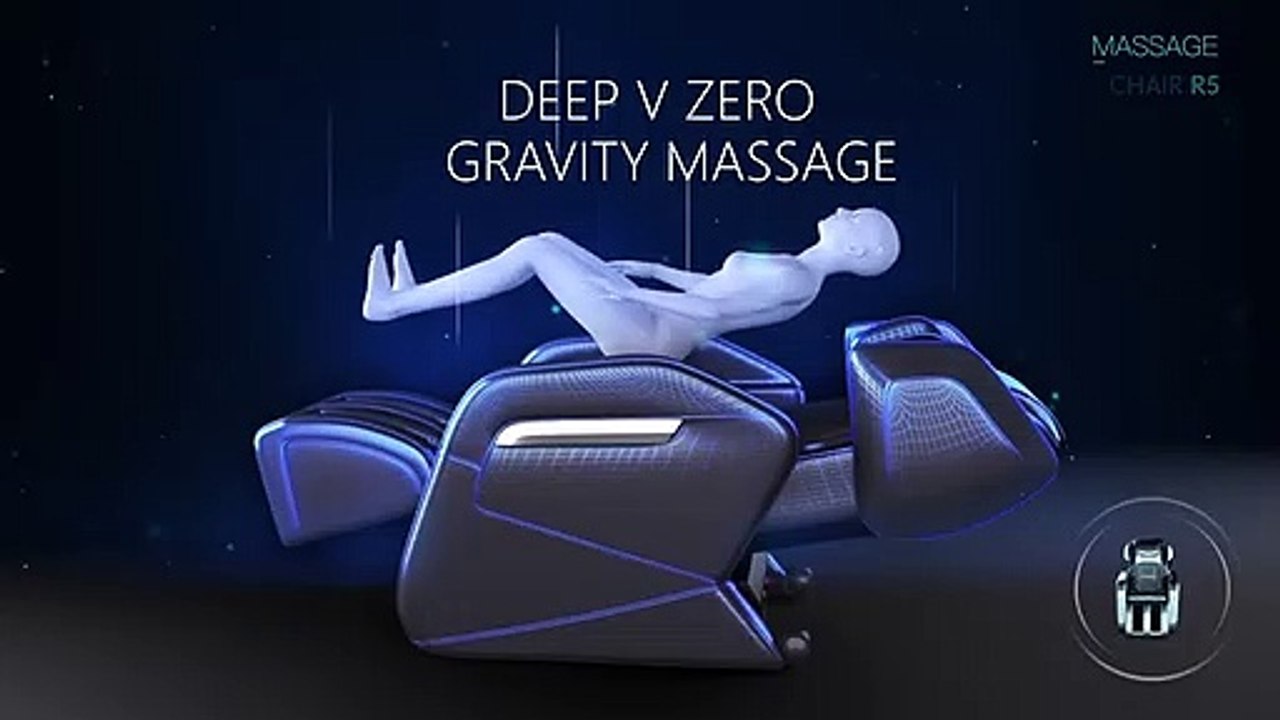 OOTORI Full Body Massage Chair, Zero Gravity Airbags Shiatsu Massage Chairs Recliner with Lower Back