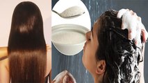 Shampoo में ये एक चीज मिलाकर धोएं Hair, रातोंरात हो जाएँगे Silky & Shiny | Easy Home Remedy |Boldsky