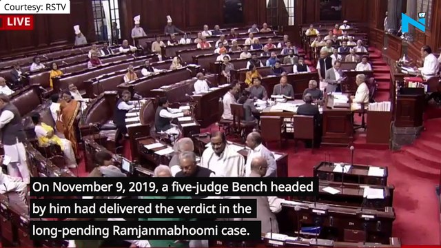 Former CJI Ranjan Gogoi takes oath as Rajya Sabha member