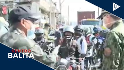 Eleazar, muling nag-inspeksyon sa checkpoint areas