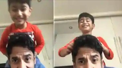 Tusshar Kapoor का अपने बेटे साथ Enjoy करते हुए  Video Viral | Tusshar Kapoor Viral | Boldsky