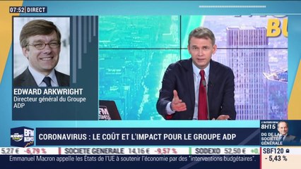 Edward Arkwright (Groupe ADP) : Le coût de l'impact du coronavirus pour le Groupe ADP - 19/03