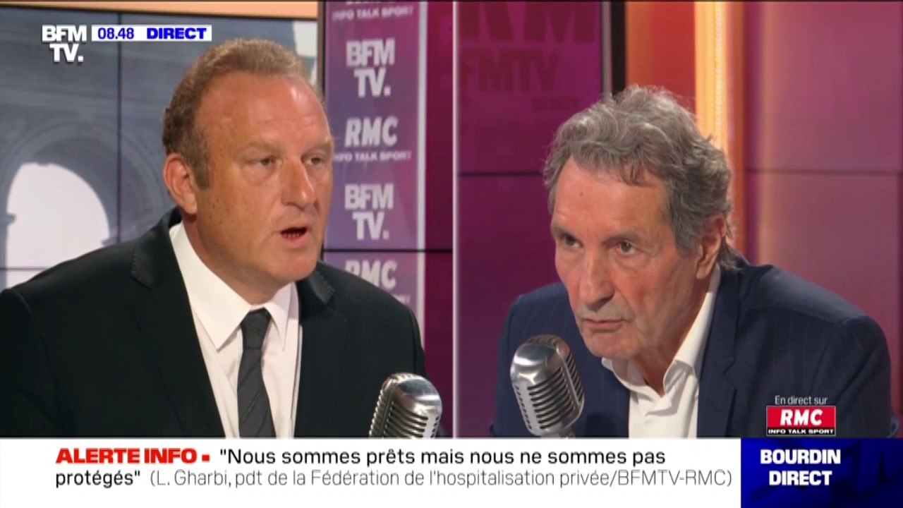 Hôpitaux privés: "Bien sûr, nous avons des cas positifs parmi notre personnel (...) il n'y a pas assez de dépistages", alerte Lamine Gharbi