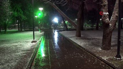 Ankara beyaza büründü