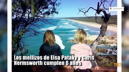 Cumpleaños de los mellizos de Elsa Pataky