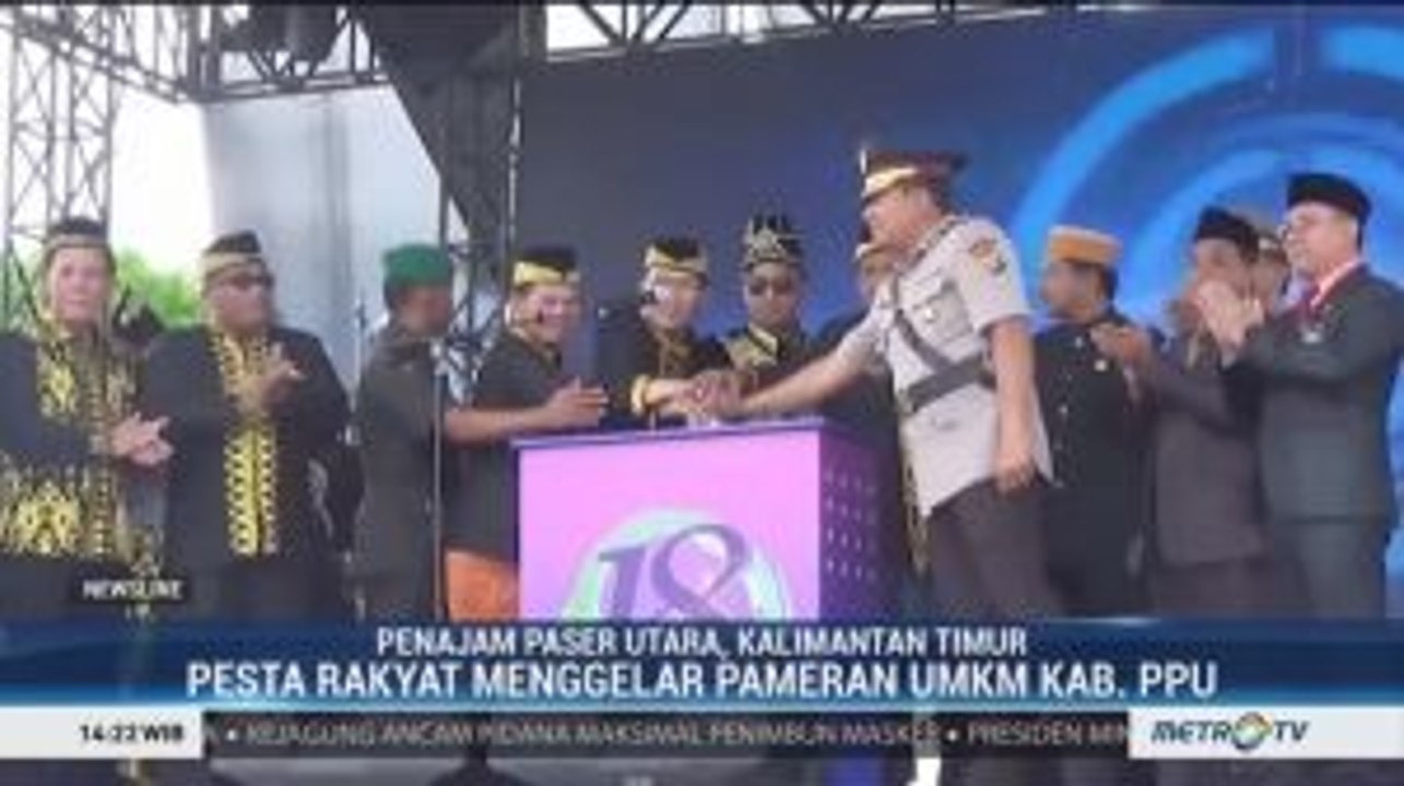 Pesta Rakyat HUT ke-18 Penajam Paser Utara