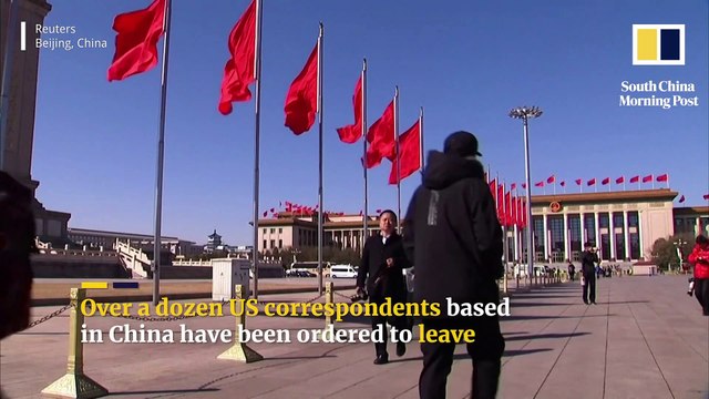 China expels American journalists from The New York Times, Wall Street Journal and Washington Post