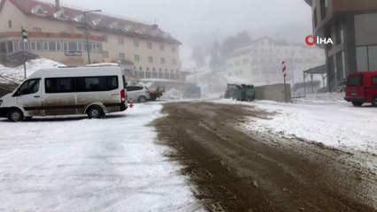 Uludağ'da Kar Var Tatilci Yok