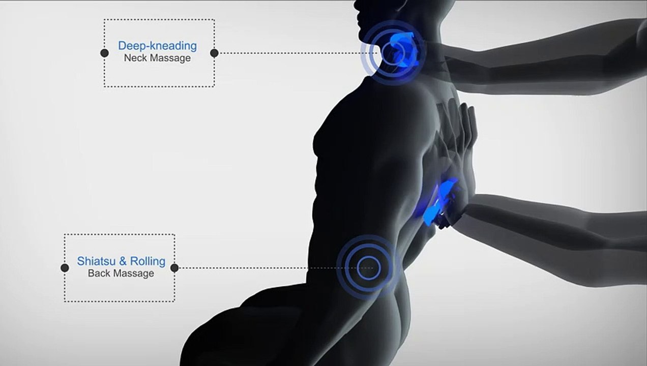 Comfier Shiatsu Neck & Back Massager – 2D/3D Kneading Full Back Massager with Heat & Adjustable Air Compress