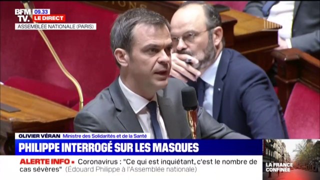 Coronavirus: 30 millions de masques ont été déstockés et livrés depuis 3 jours , déclare Olivier Véran