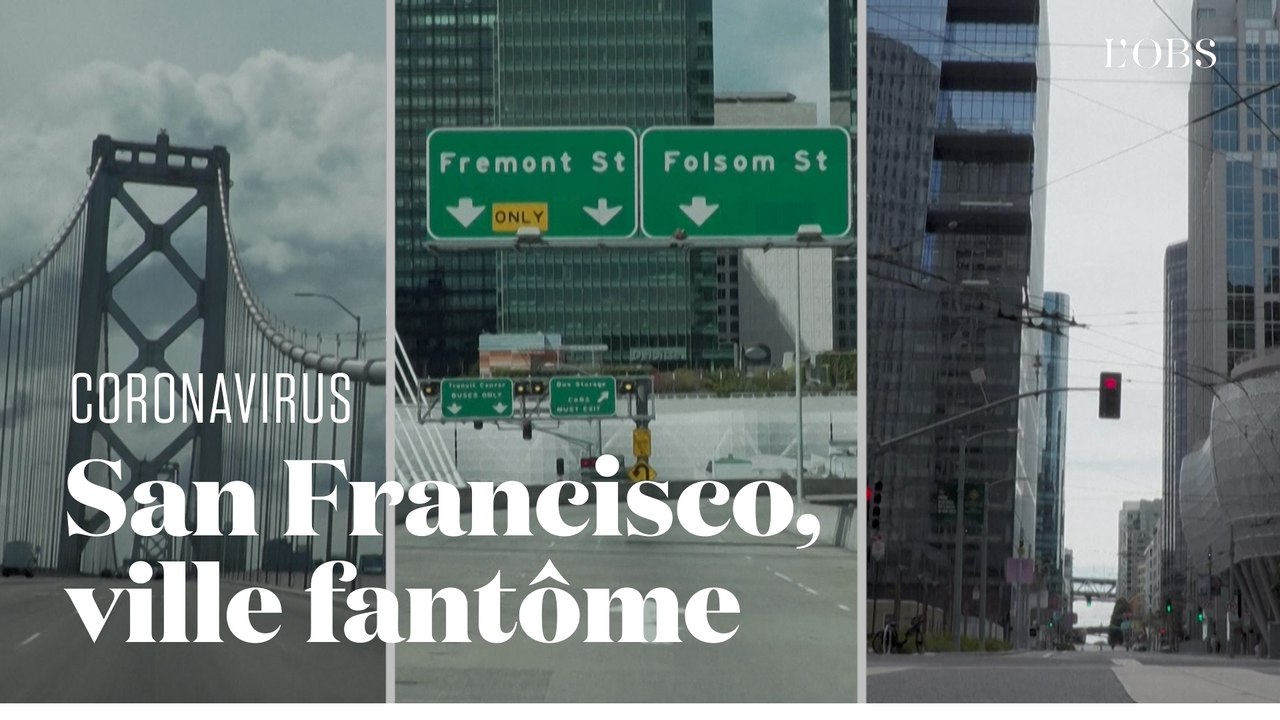 La menace du coronavirus transforme San Francisco en ville fantôme