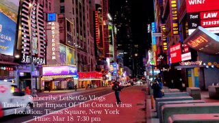 Corona Virus Panic In New York Times Square Tour | Most Visited Tourist Attractions In The World |