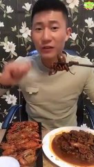 Video herunterladen: Eating Show Mukbang Asmr  [Eating pork belly, octopus, spicy food, grilled chicken legs, conch meat, spicy enoki mushrooms, foods such as Tuituole, all kinds of wonderful food]