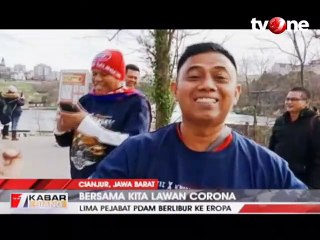 Ditengah Corona, 5 Pejabat PDAM Cianjur Berlibur ke Eropa