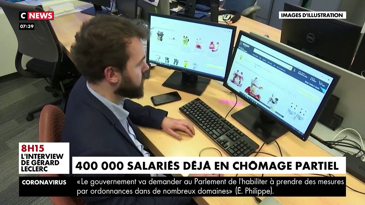 VIRUS - 400.000 salariés sont déjà au chômage partiel suite à l’épidémie de coronavirus - VIDEO