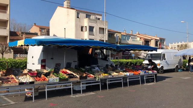 Martigues : Un marché de Jonquières assez calme ce matin