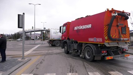 Umreden gelenlerin yerleştirildiği Gölbaşı'ndaki yurtlara özel dezenfeksiyon