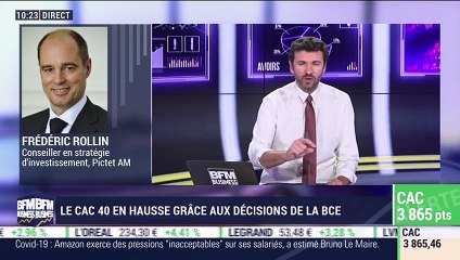 Frédéric Rollin (Pictet AM) : Le CAC 40 en hausse grâce aux décisions de la BCE - 19/03