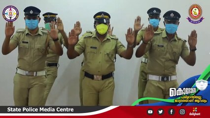 Richtig Hände waschen - Polizisten tanzen vor, wie’s geht