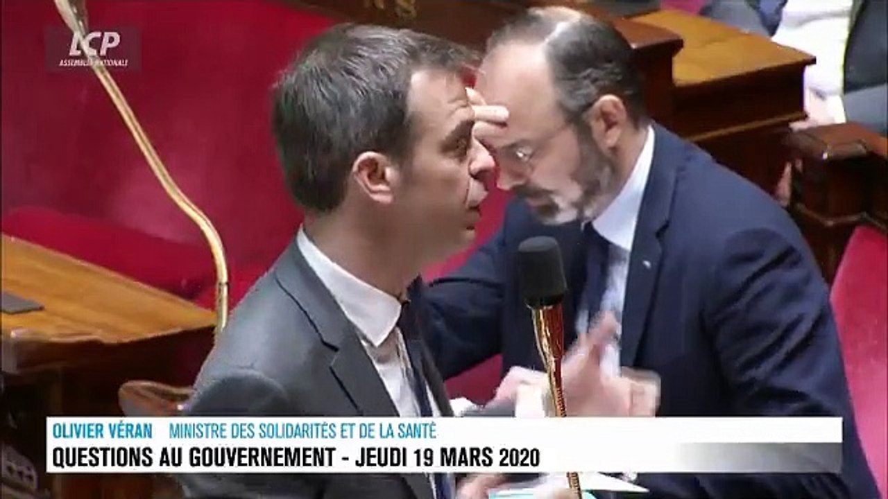 VIRUS - Le Ministre de la Santé, Olivier Veran : "Les masques FFP2 et les masques chirurgicaux sont des biens précieux" - VIDEO