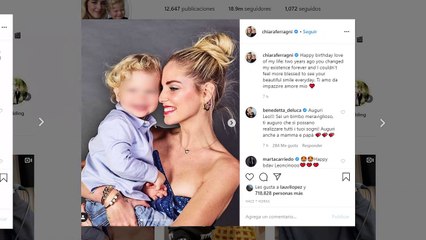 Télécharger la video: El hijo de Chiara Ferragni y Fedez cumple dos años, ¡Felicidades!