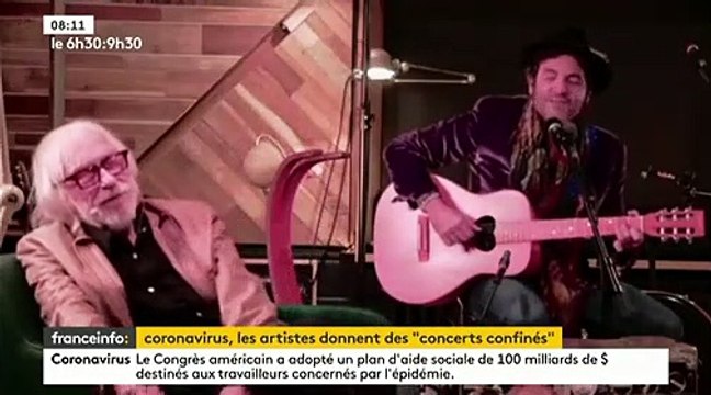 VIRUS - Matthieu Chedid, Jean-Louis Aubert, Christine and The Queens… Des artistes offrent des sessions live depuis chez eux - VIDEO