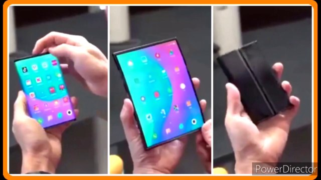 Xiaomi Foldable smartphone.first hands-on video.