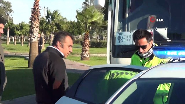 Kırmızı ışıkta geçen servis şoförü 177 promil alkollü çıktı