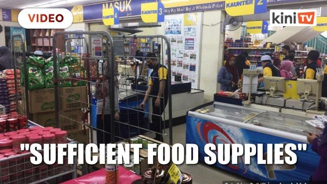 There is sufficient supply of food, essential items, says Ismail Sabri