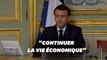 Coronavirus: Macron exhorte les salariés et les entreprises à poursuivre l’activité