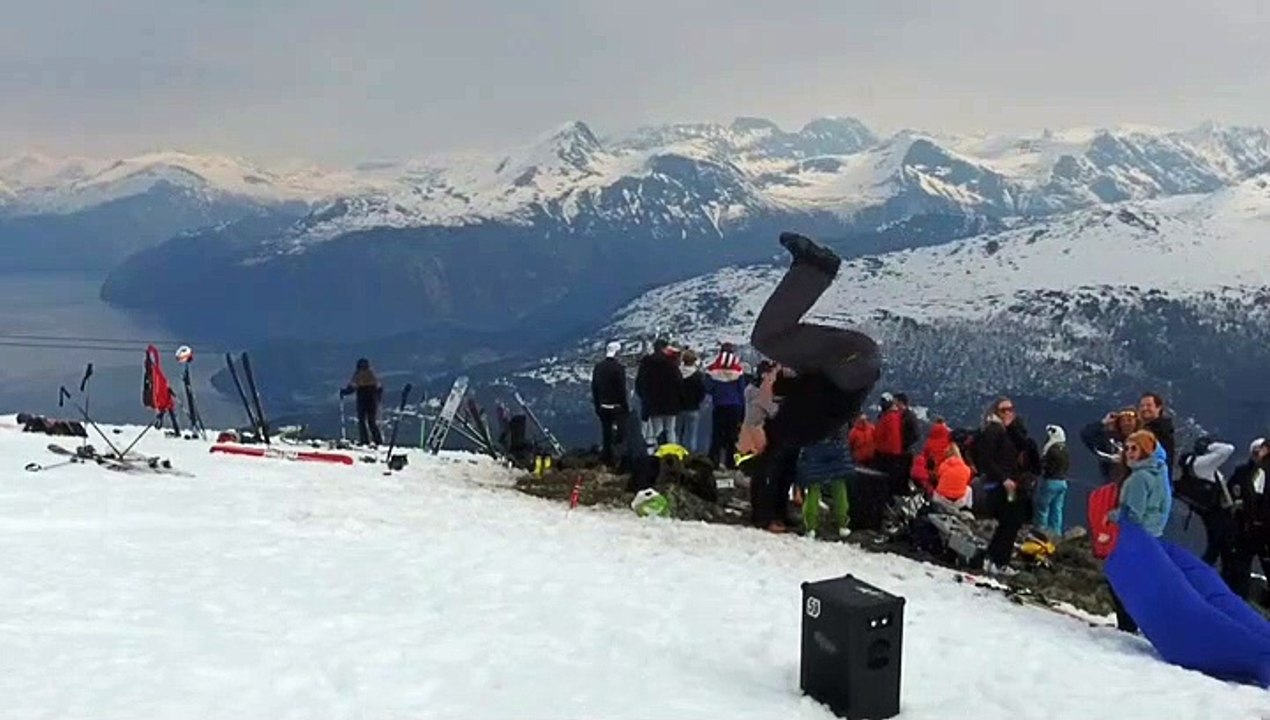 Guy Tries Doing Backflip and Dangerously Lands Head First Ha
