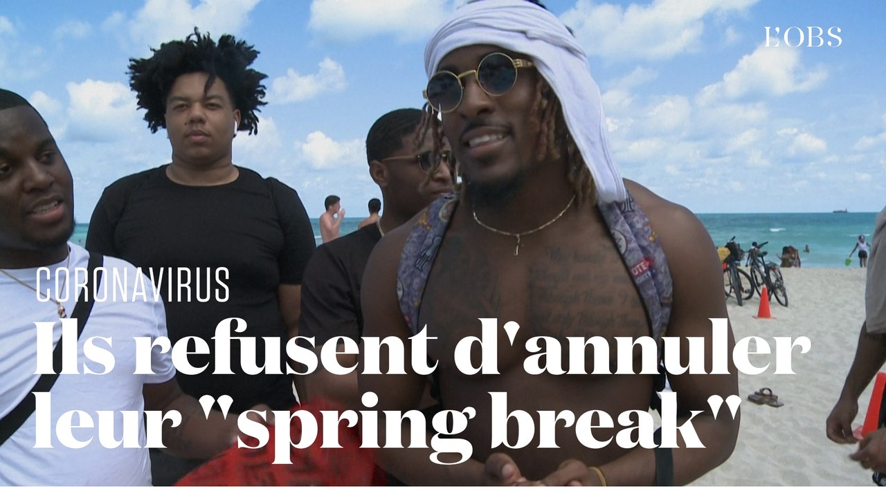 Malgré le coronavirus, ces plages de Floride sont pleines d'étudiants en "Spring Break"