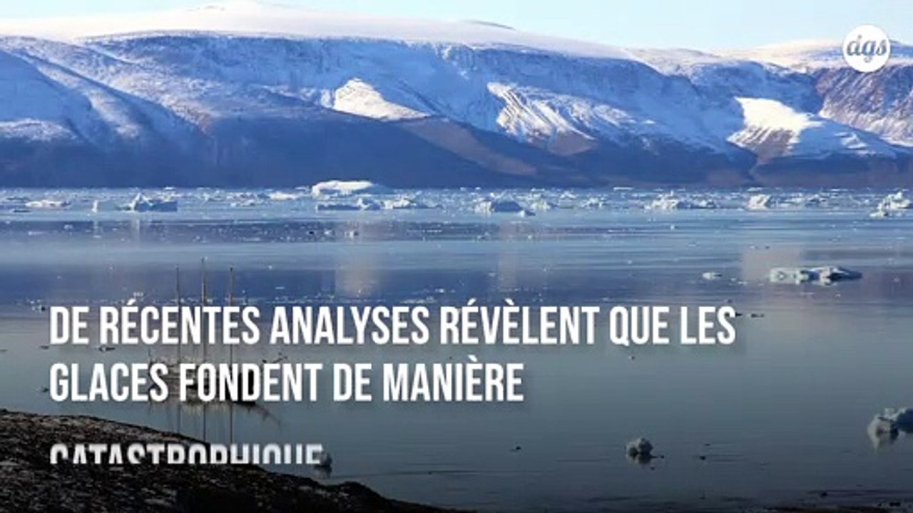 La fonte des glaces s'accélère dangereusement au Groenland et en Antarctique