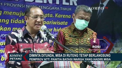 Diminta Ditunda Karena Virus Corona, Misa di Ruteng Tetap Berlangsung